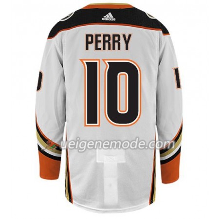 Herren Eishockey Anaheim Ducks Trikot COREY PERRY 10 Adidas Weiß Authentic